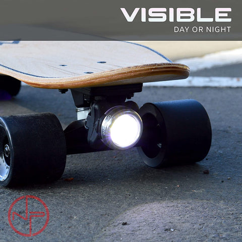 OPTIKS 210 BIKE LIGHTS FRONT AND BACK USB RECHARGEABLE LED SKATEBOARD LONGBOARD BICYCLE