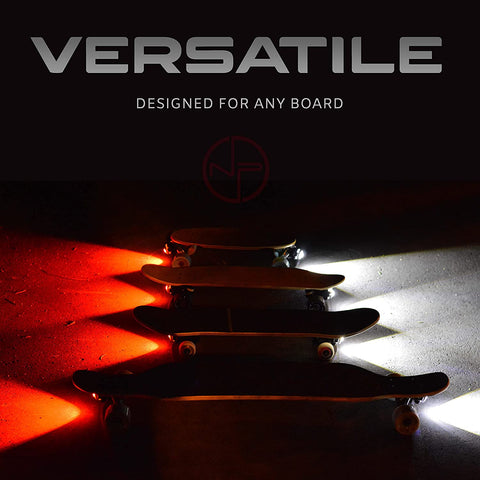 OPTIKS 210 BIKE LIGHTS FRONT AND BACK USB RECHARGEABLE LED SKATEBOARD LONGBOARD BICYCLE