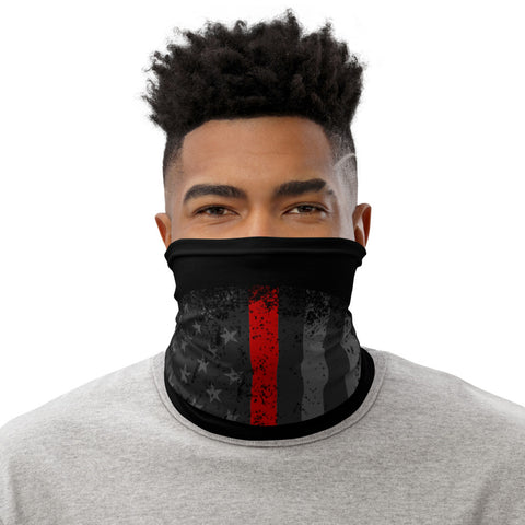 AMERICAN RED STRIPE PUNISHER SKULL BREATHABLE NECK GAITER