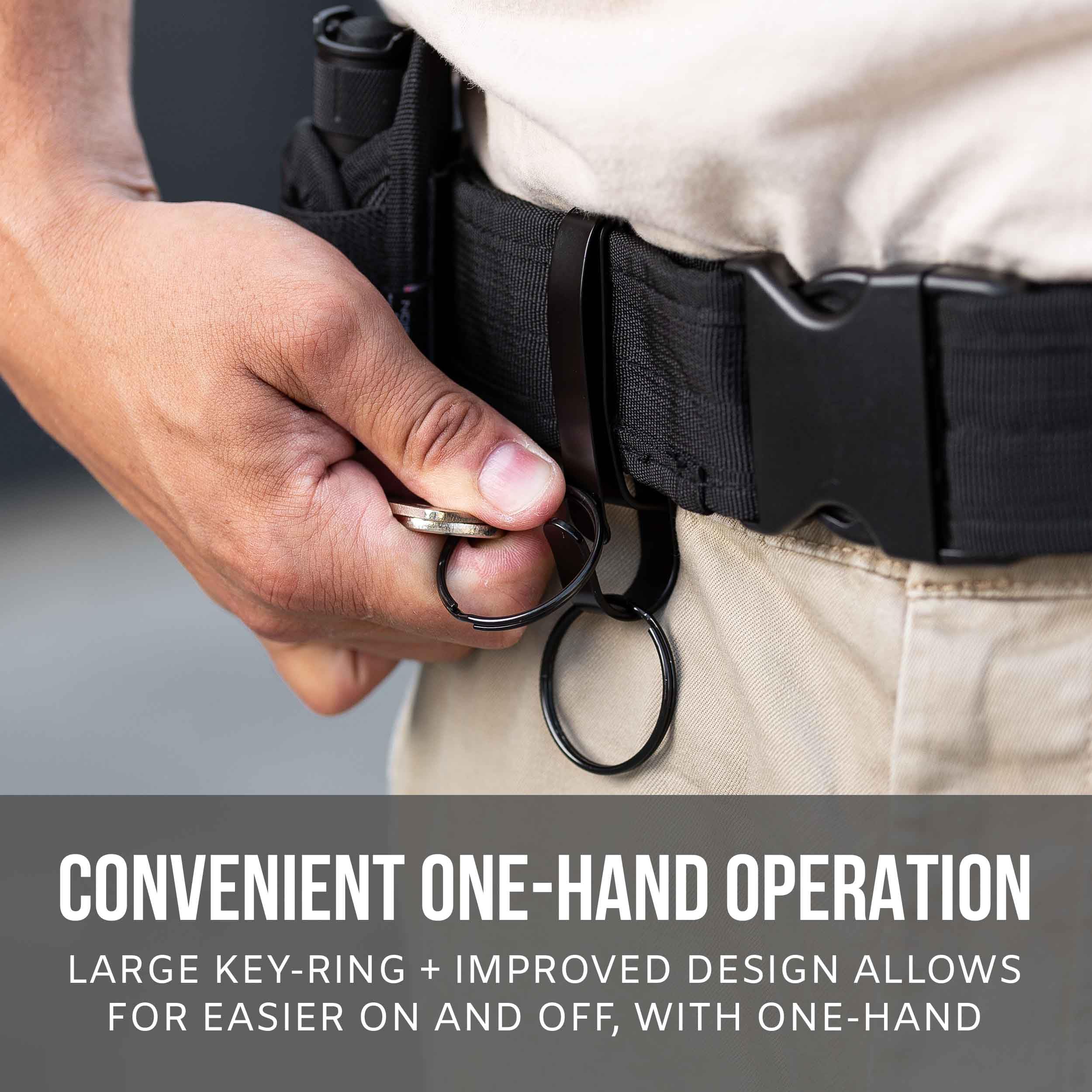 Belt Keepers For Duty Belt Tactical Key Holder For Duty Belts