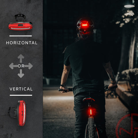DUO-120 - RED/WHITE STROBE - 120 LUMENS - 14HRS MAX RUNTIME - WATER RESISTANT