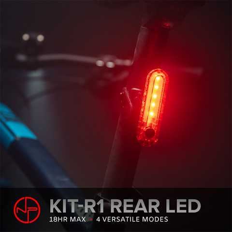 [NEW 2025] ZIREN-V2 High-Traffic Bike Horn Siren Bell & LED Light Super Loud Electric Alert New Control Switch USB-C Rechargeable IPX4 Front and Back Lights (Version 2)