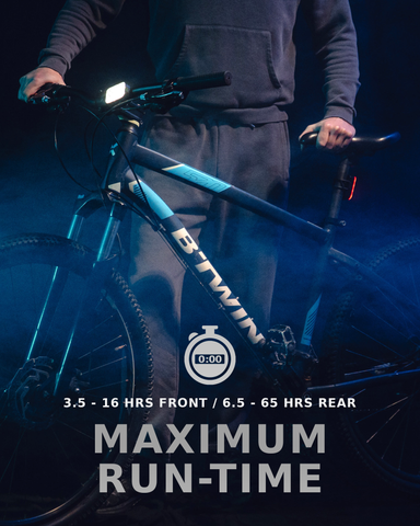 2026 NP-MAX Bike Lights Slim USB-C Rechargeable Front and Back Lights, Front & Rear Taillight Set, Bicycle Light Safety, Mini Bike Light LED, Ebike Riding Accessories, Waterproof, Visible Day & Night