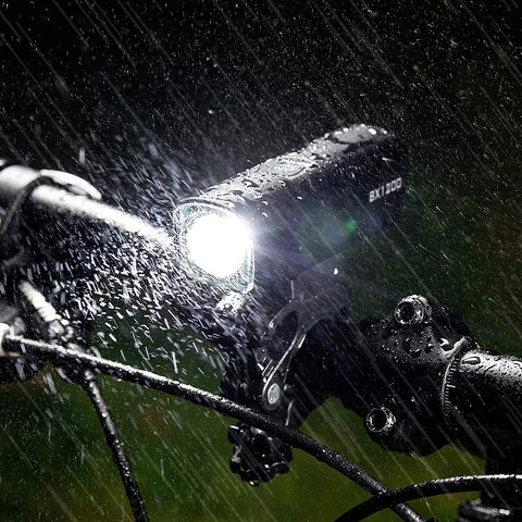 BX-1200 BIKE LIGHTS FRONT AND BACK SET RECHARGEABLE USB TYPE-C PERFORMANCE BICYCLE HEADLIGHT & TAIL LIGHT (DISCONTINUED)