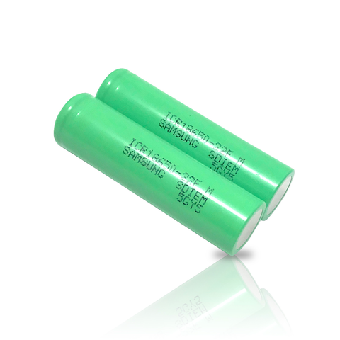 SAMSUNG 18650 3.7v 2200MAH LI-ION ICR18650-22F M (2 PACK)