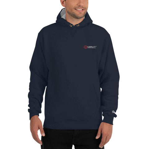 NIGHT PROVISION EMBROIDERED SUPER COMFY CHAMPION HOODLE