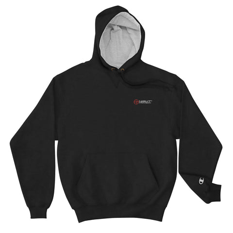 NIGHT PROVISION EMBROIDERED SUPER COMFY CHAMPION HOODLE